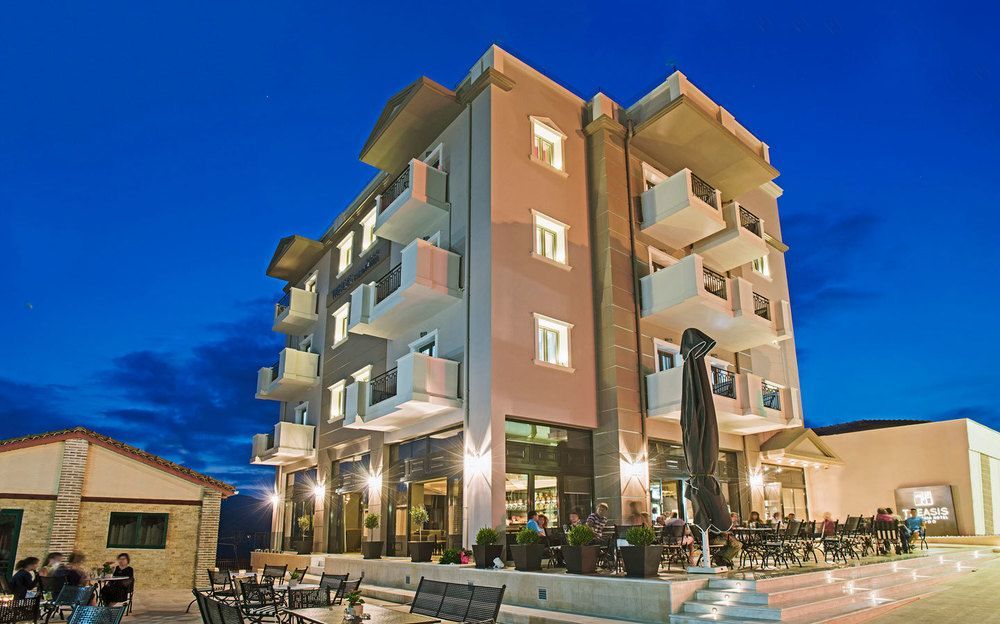 Theasis Hotel Paramythia Exterior foto